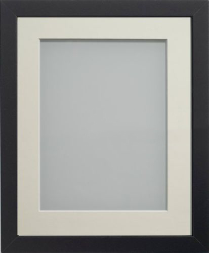 Allington Black A2 (23.4x16.5) frame with Ivory mount cut for image ...