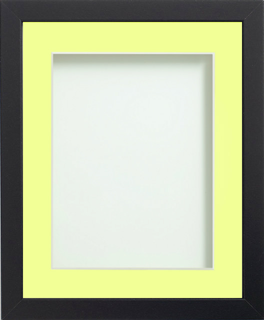 Allington Mix Picture Frame - Black 3-Aperture Mount For 7x5 Inch Photos, Made In UK