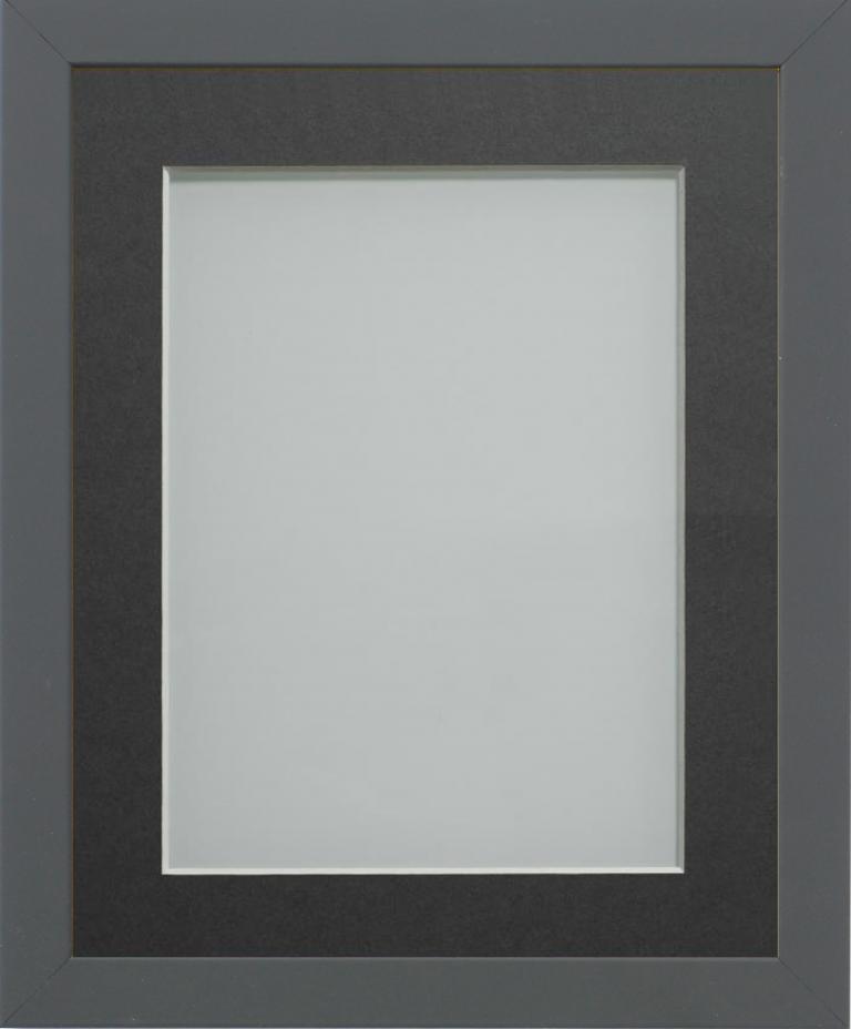 Allington Grey 16x12 frame with Grey mount cut for image size 14x10