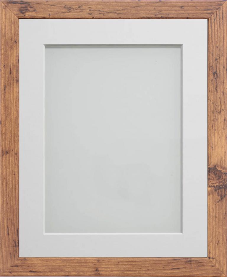 Allington Rustic A4 (11.75x8.25) frame with Off-White mount cut for ...