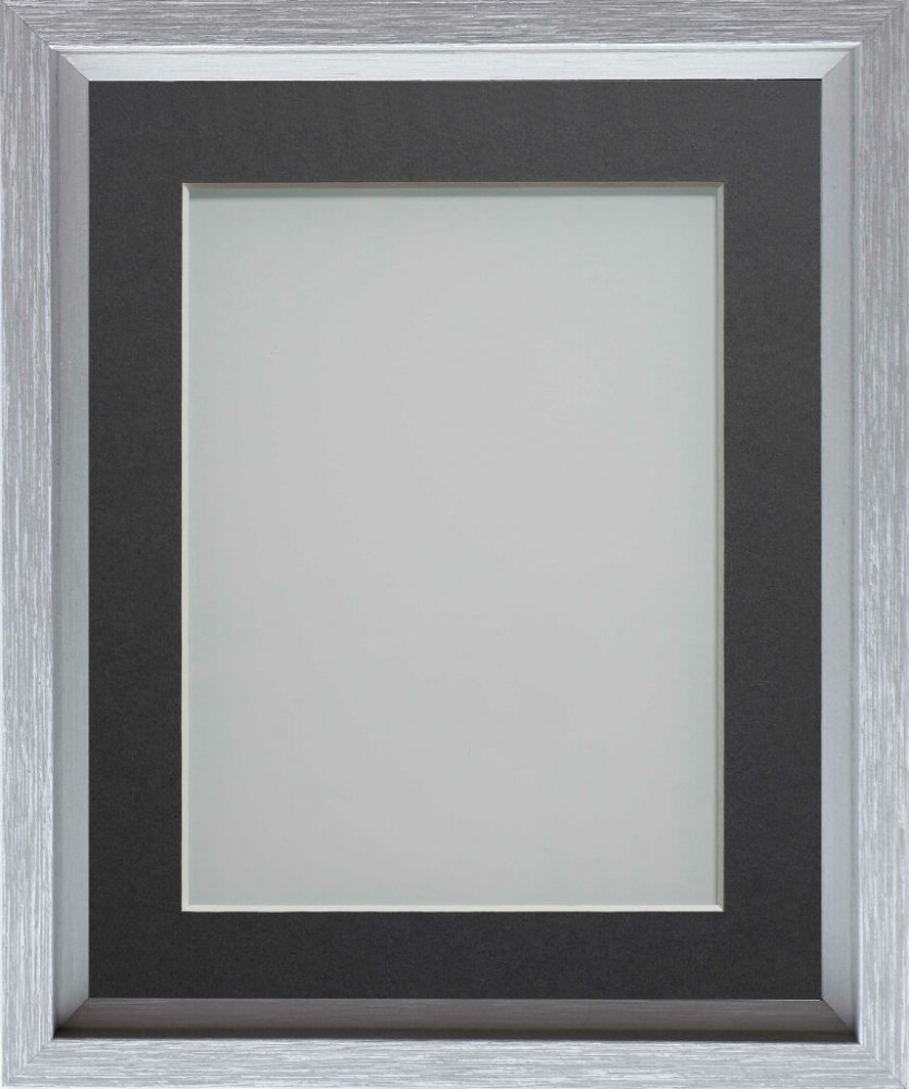 Aspen Dove Grey 6x4 frame with Grey mount cut for image size 5x3