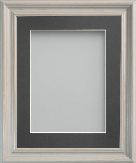 Campbell Rustic Grey 20x16 frame with Grey mount cut for image size 15x10