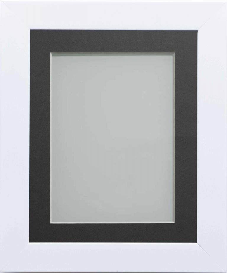 Carlton White 16x12 frame with Grey mount cut for image size 12x10