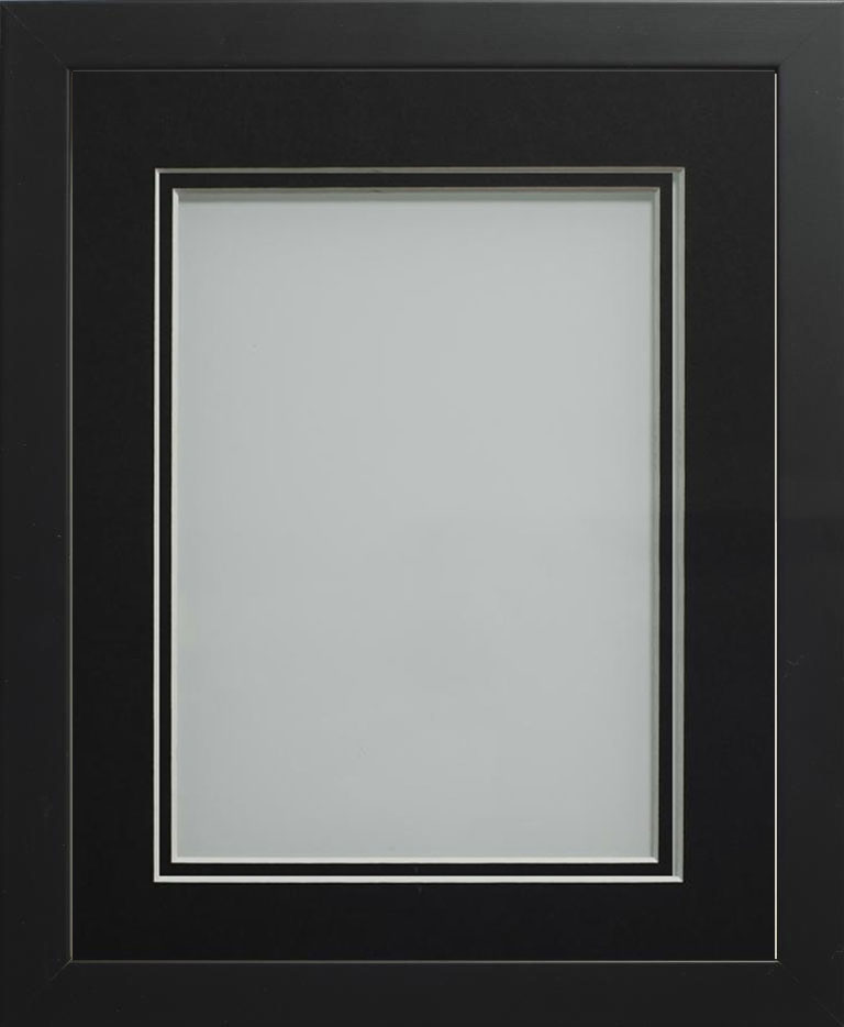 Connolly Black Black 24x16 - 40x30 36x24 Yes Double Black 30x20