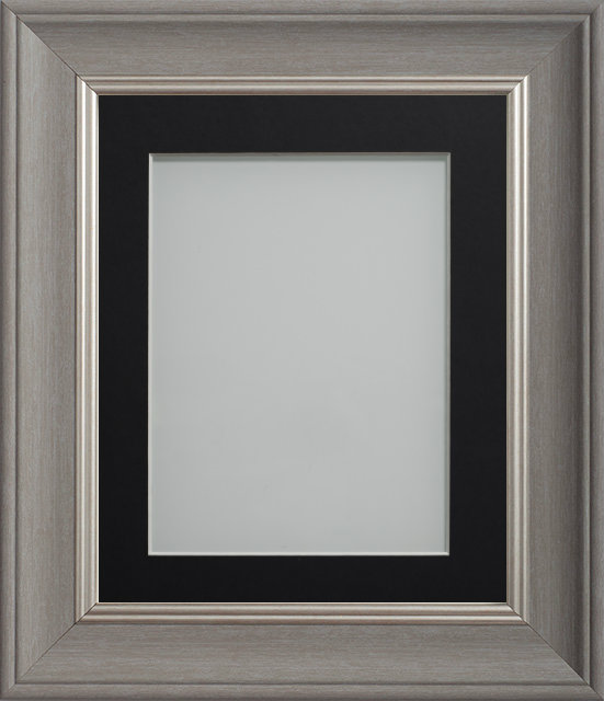 Drummond Gunmetal Grey A4 (11.75x8.25) frame with Black mount cut for ...