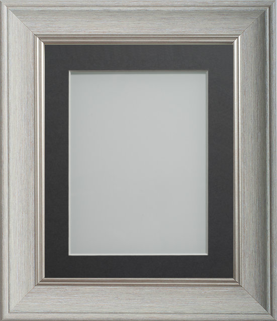 Drummond Pale Grey 14x11 frame with Grey mount cut for image size A4 ...