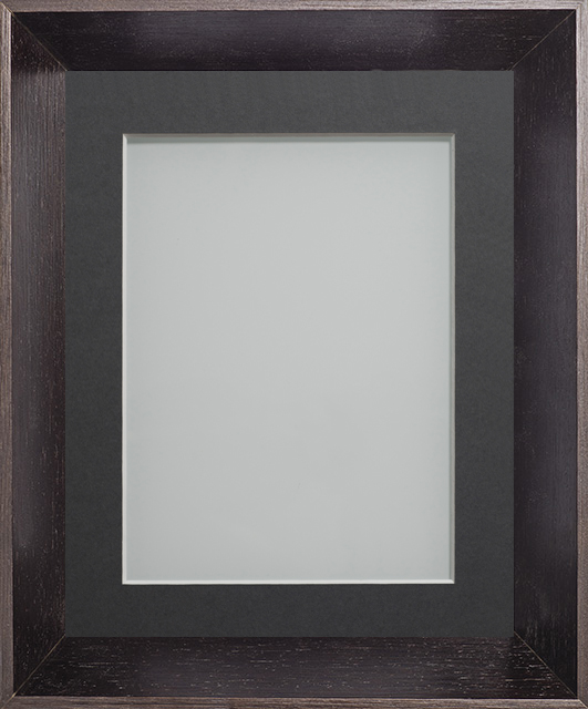 Eccleston Brown 20x16 frame with Grey mount cut for image size A3 (16