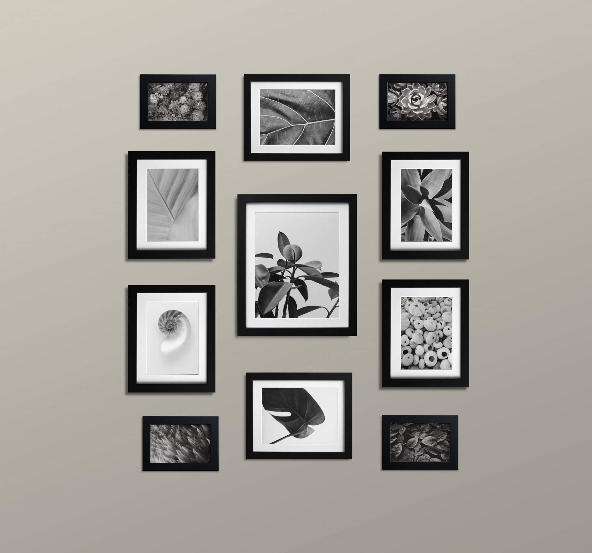 Allington Gallery Wall Sets Black Set C 11 frames
