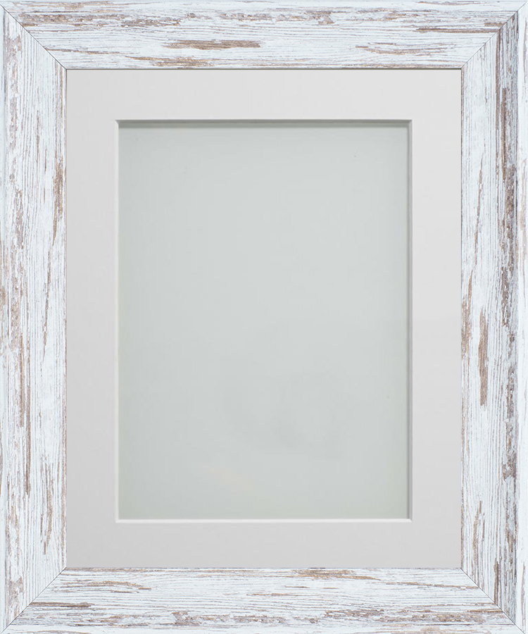 Lynton Driftwood 14x11 frame with Off-White mount cut for image size A4 ...