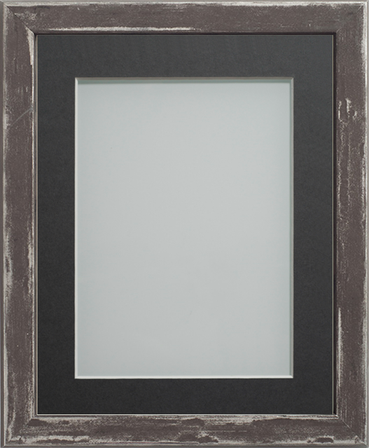 Randall Charcoal 10x8 frame with Grey mount cut for image size 6x4