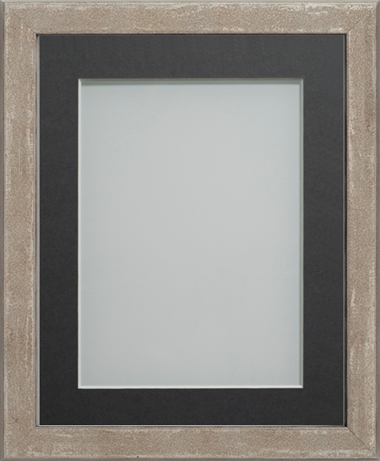 Randall Pewter 18x12 frame with Grey mount cut for image size