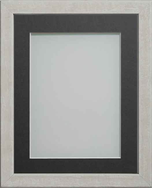 Randall Silver A4 (11.75x8.25) frame with Grey mount cut for image size 9x6