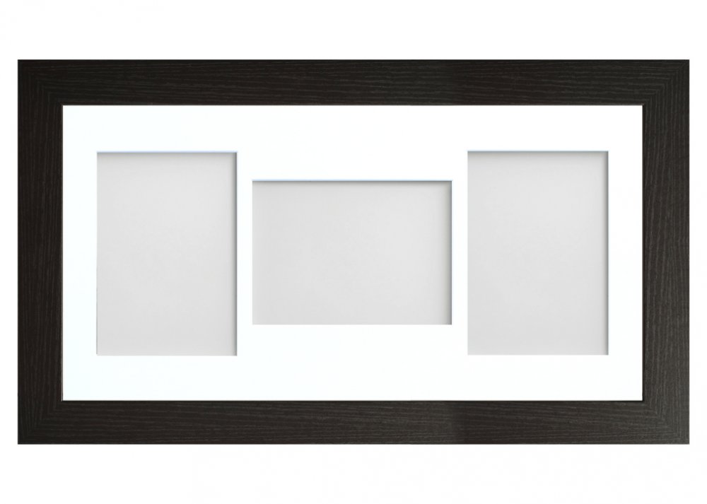 Watson Multi Aperture Black 20x10 frame with mount cut for image size ...